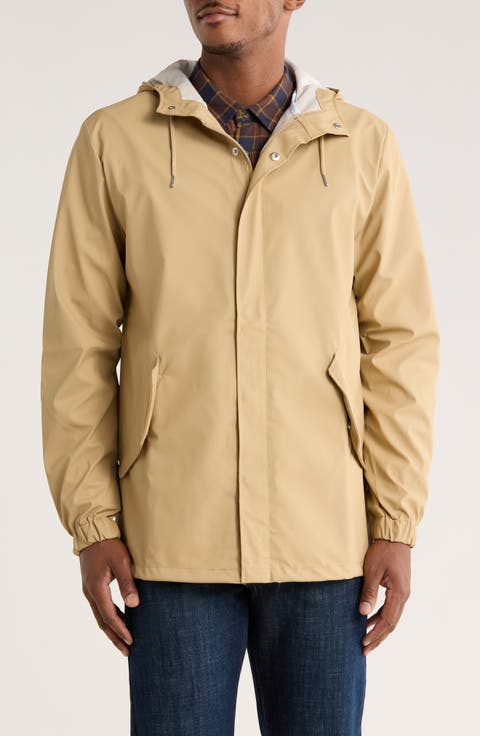 Fishtail Hooded Waterproof Rain Jacket