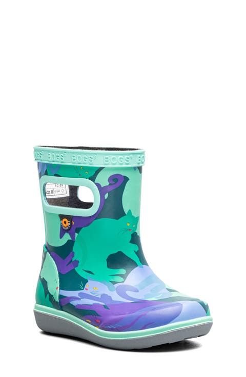 Kids' Skipper II Leopard Rain Boot
