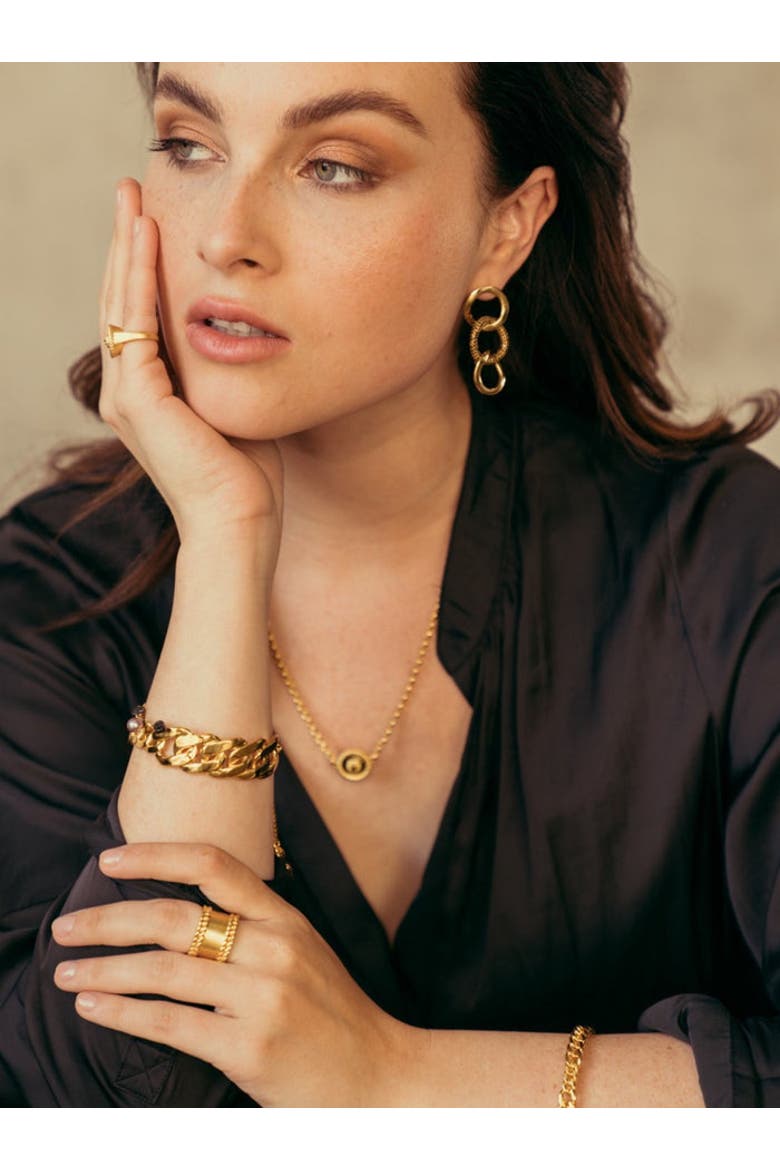 Side Braid Ring, Alternate, color, Yellow Gold