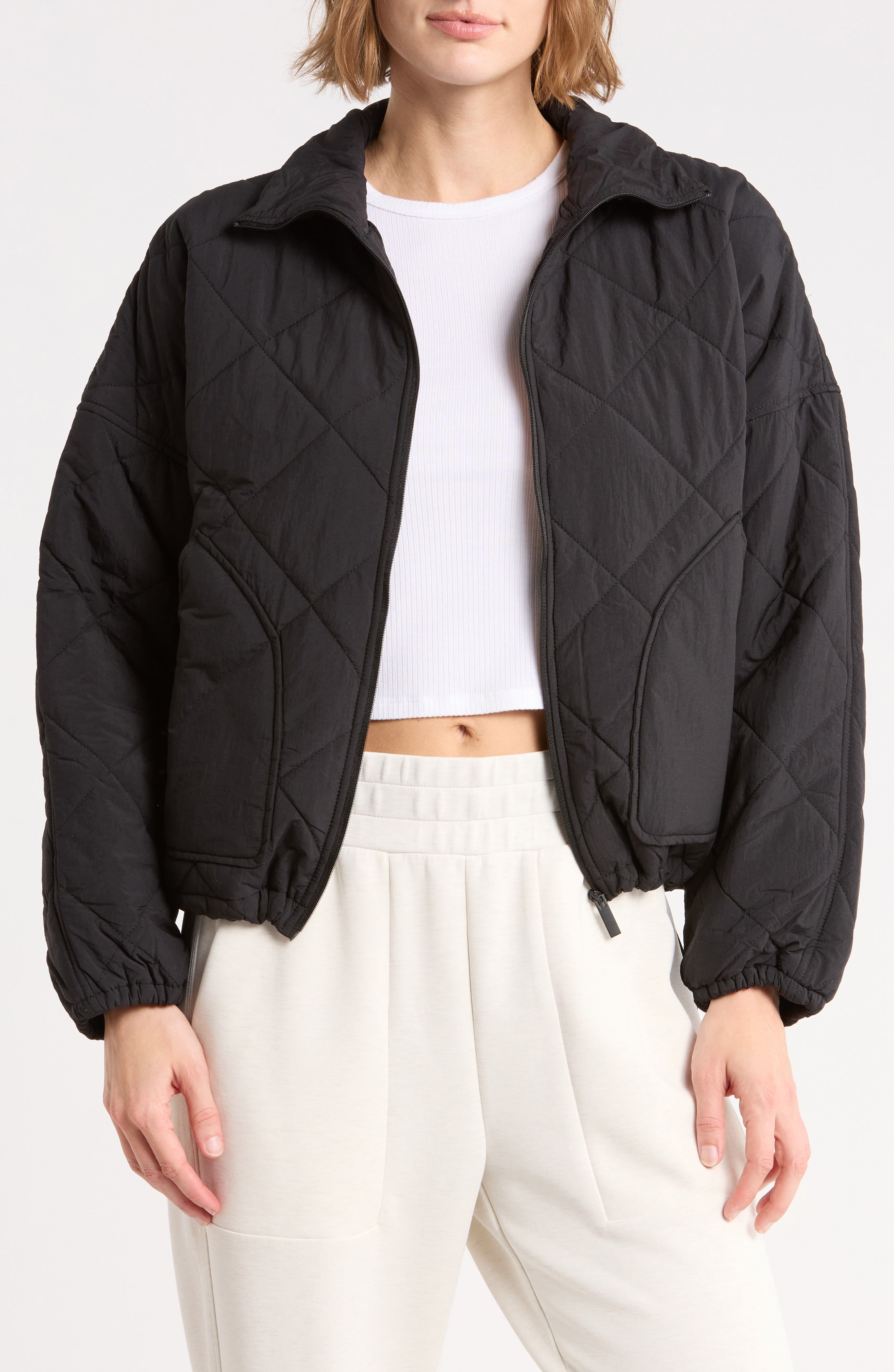 Wander Diamond Quilted Jacket