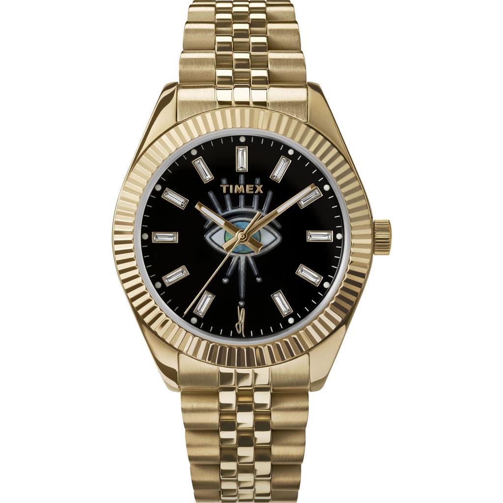 Timex ® X Jacquie Aiche Eclipse Bracelet Watch, 36mm In Gold