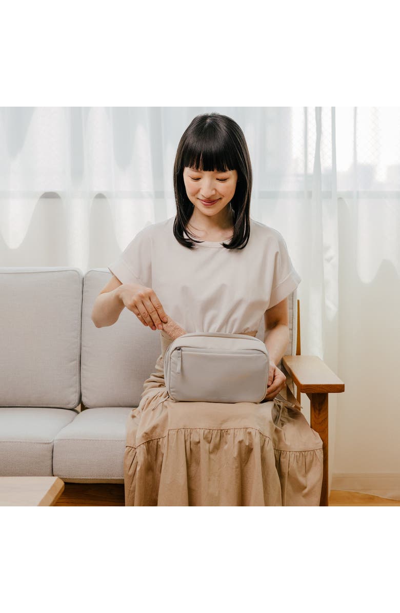 Orbitkey KonMari 2-in-1 Tech Accessory Pouch, Alternate, color, Stone