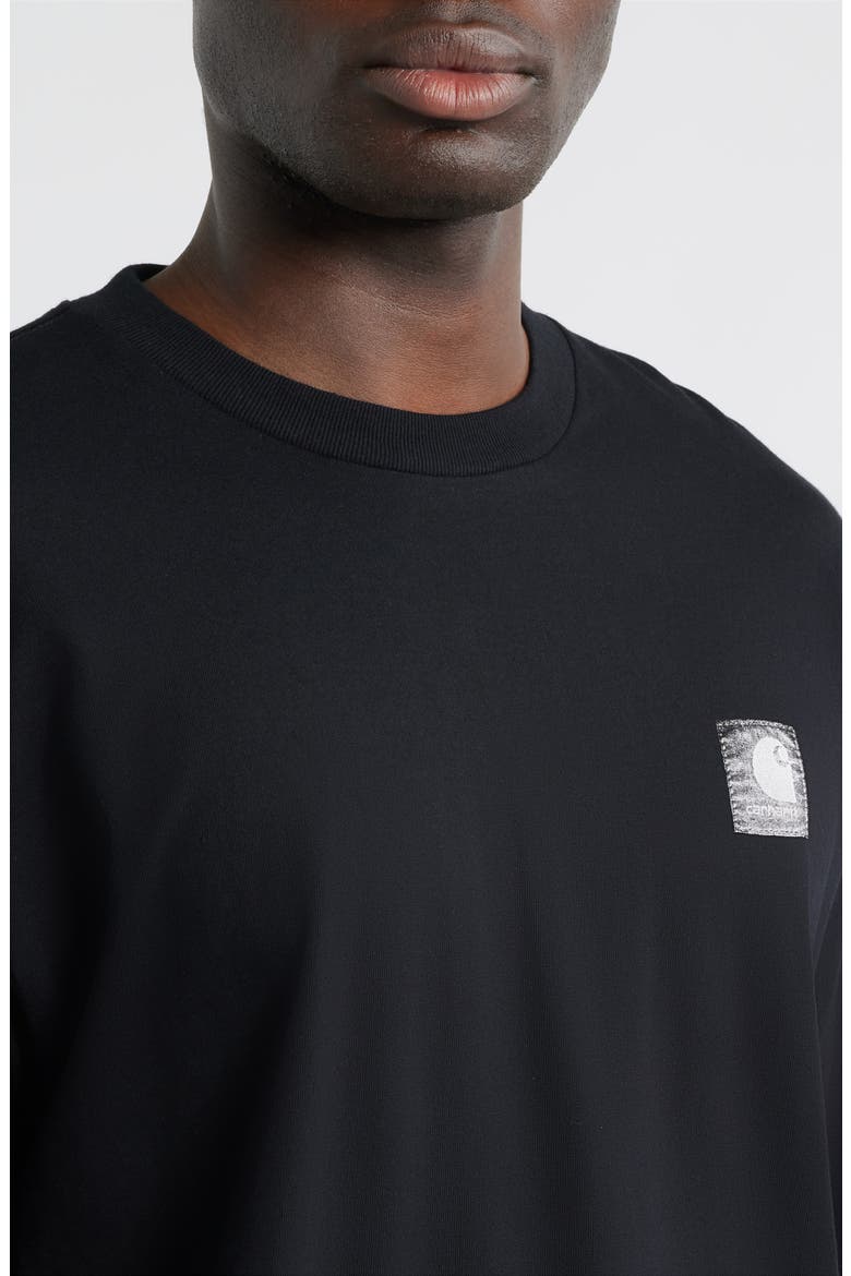Archive Script Logo Long Sleeve Organic Cotton T-Shirt (Men