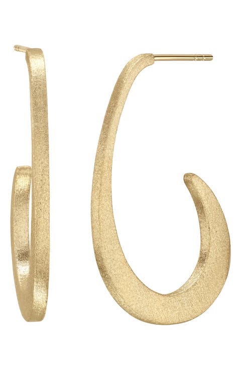 14k Gold Hoop Earrings