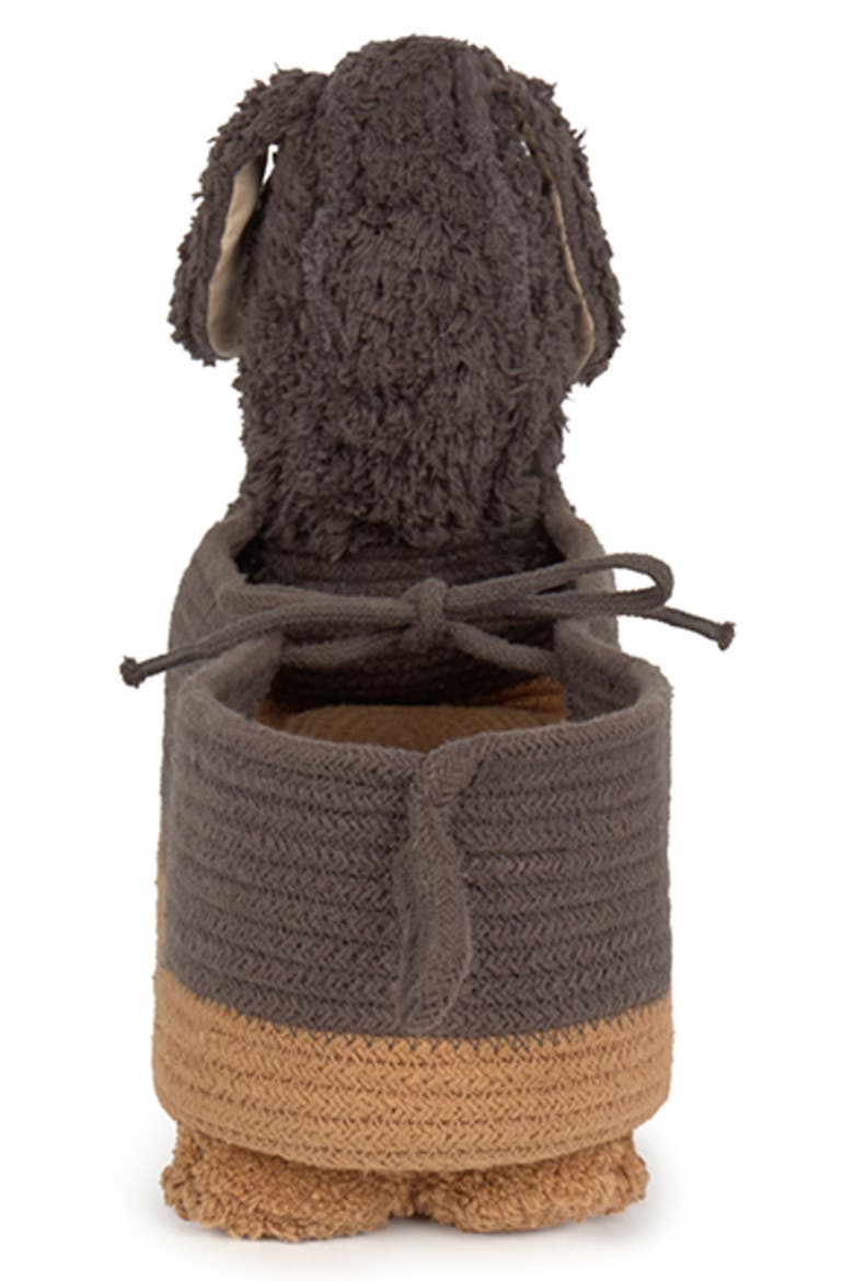 Sparky Dachshund Basket, Alternate, color, GREY