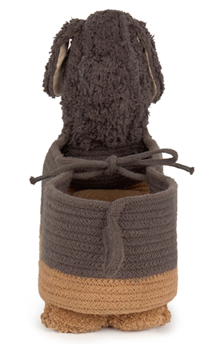 Lorena Canals Sparky Dachshund Basket, Alternate, color, 