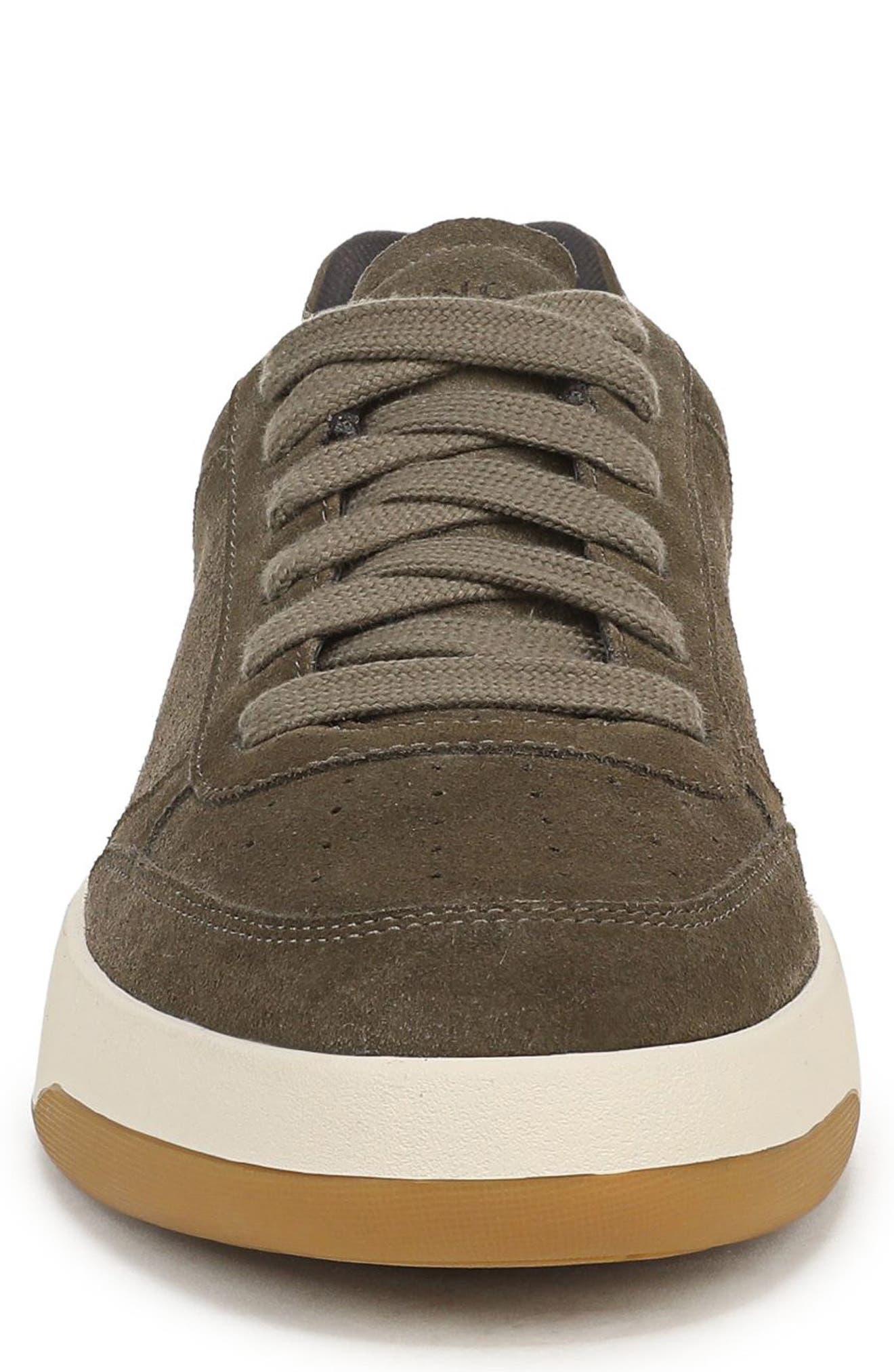 Fresco Court Sneaker, Alternate, color, DARK ROAST SUEDE