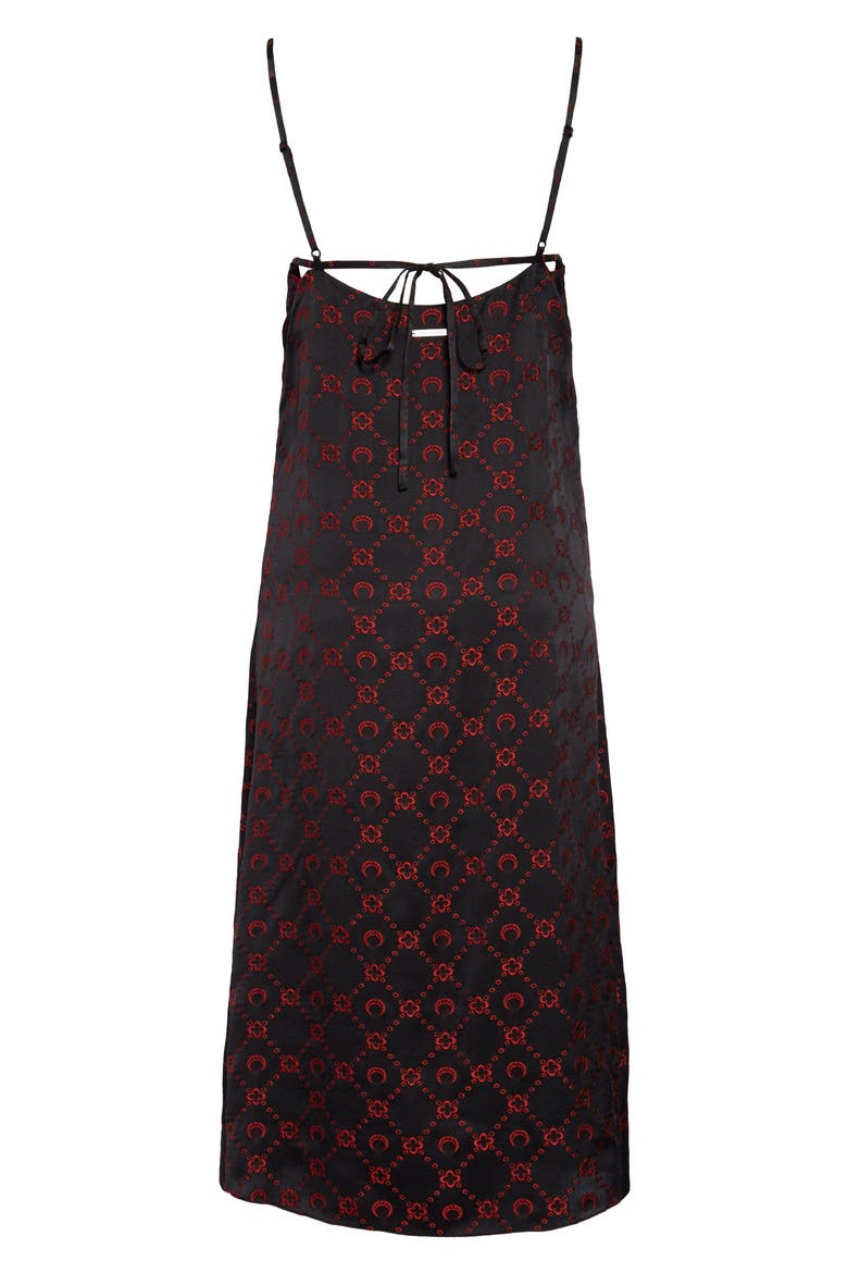 Bias Cut Slipdress, Alternate, color, BLACK JACQUARD