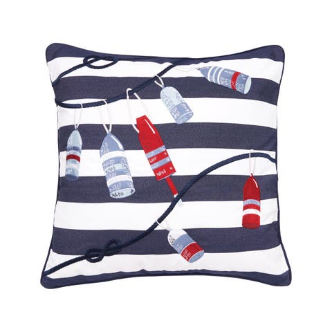Buoys and Rope Pillow