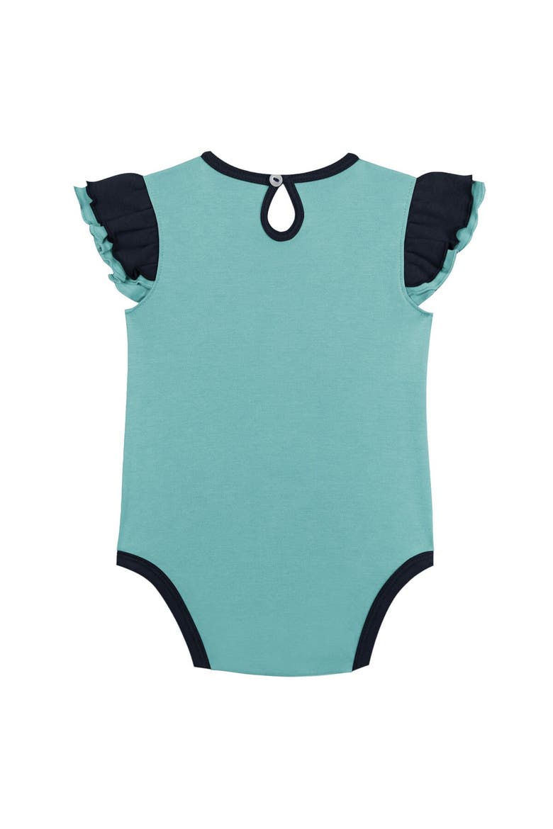 Girls Infant Navy/Light Blue Seattle Kraken Two-Pack Training Bodysuit Set, Alternate, color, Navy