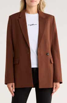 rag & bone Roxanne Wool Blend Blazer