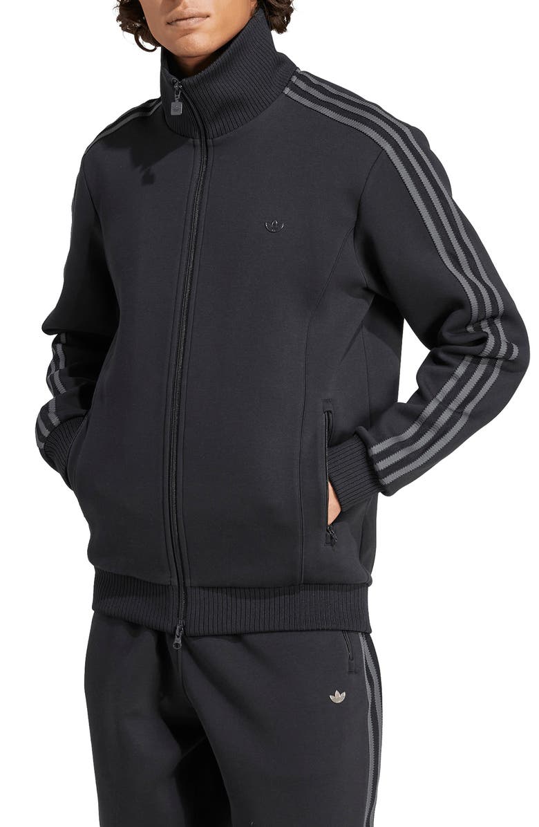 adidas Premium Track Jacket, Main, color, Black