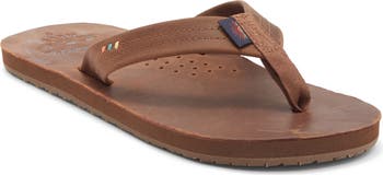 x Faherty Draftsmen Flip Flop