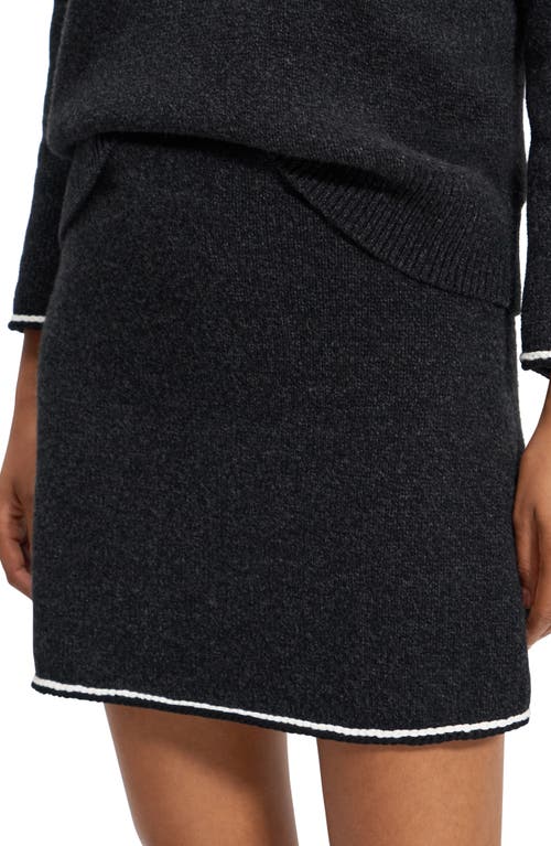 Theory Tweed Top J Black Multi In Black
