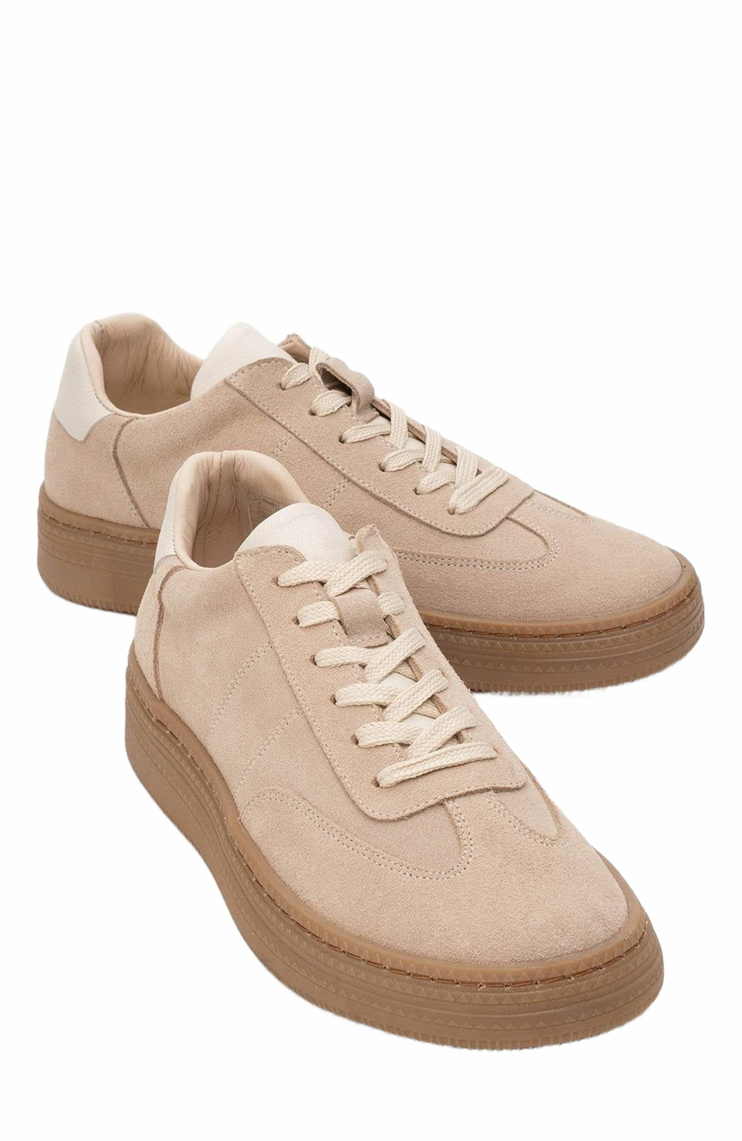  Beige Suede Leather