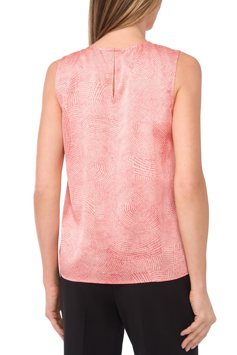 Geo Print Shell, Alternate, color, GRENADINE