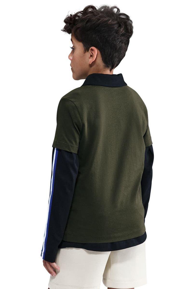 Nike Kids' Turn Up the Heat Cotton Graphic T-Shirt, Alternate, color, Sequoia