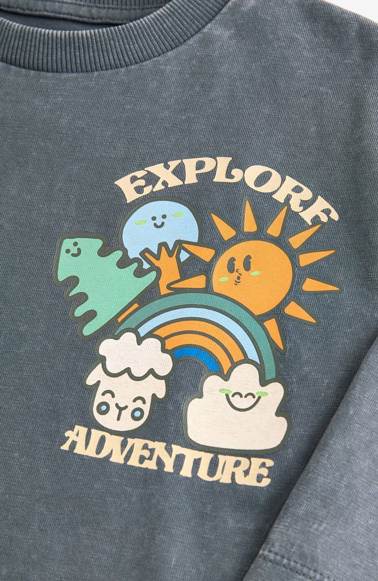 NEXT Kids' Adventure Long Sleeve Cotton Graphic T-Shirt, Alternate, color, 