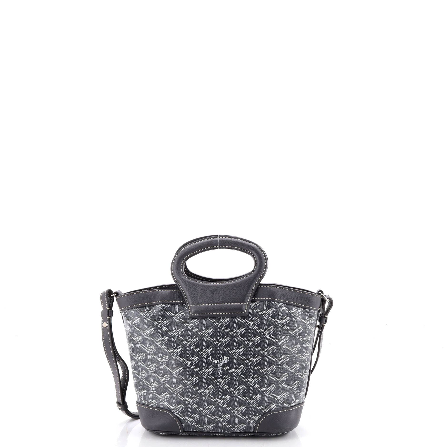 Beluga Bag Coated Canvas Mini, Alternate, color, Grey