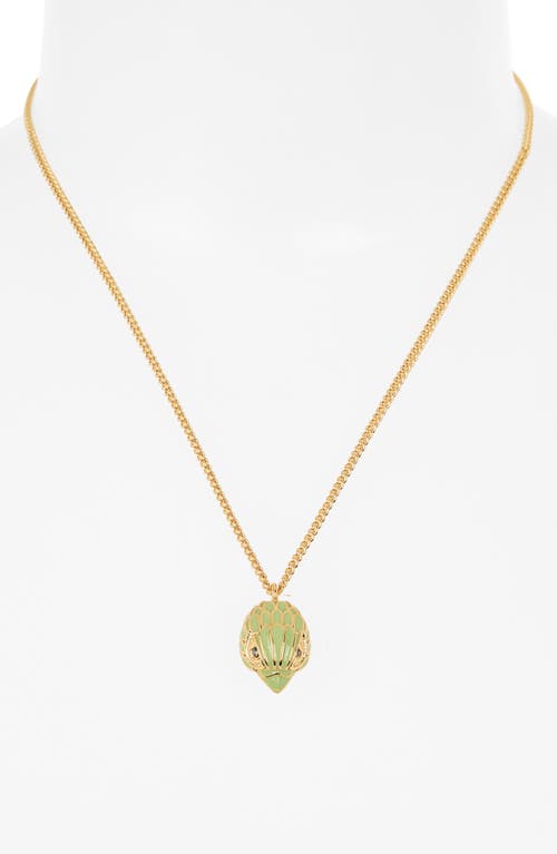 KURT GEIGER KURT GEIGER LONDON ENAMEL EAGLE PENDANT NECKLACE