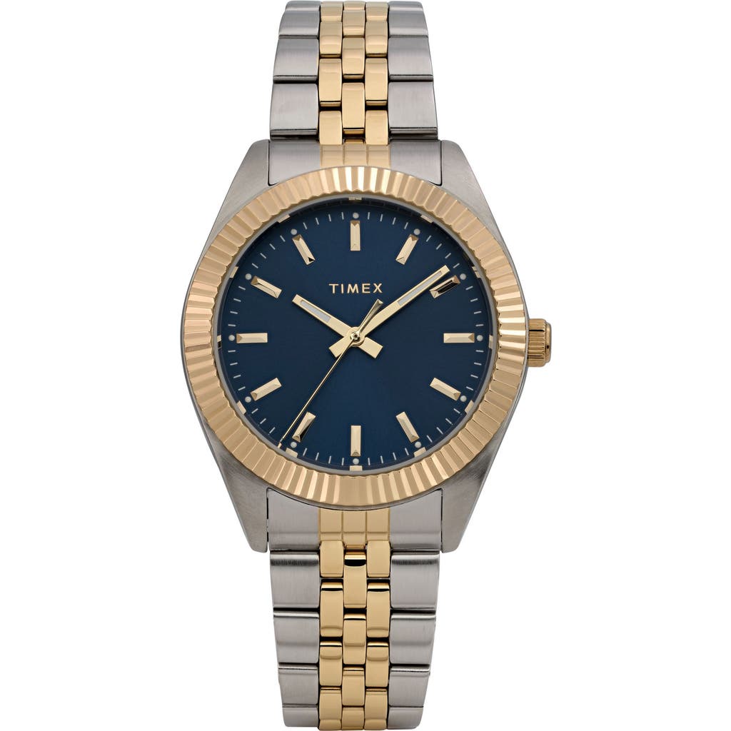Timex ® Legacy Celestial Two-tone Bracelet Watch, 36mm In Gray