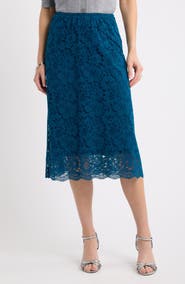 Caslon® Lace Midi Skirt