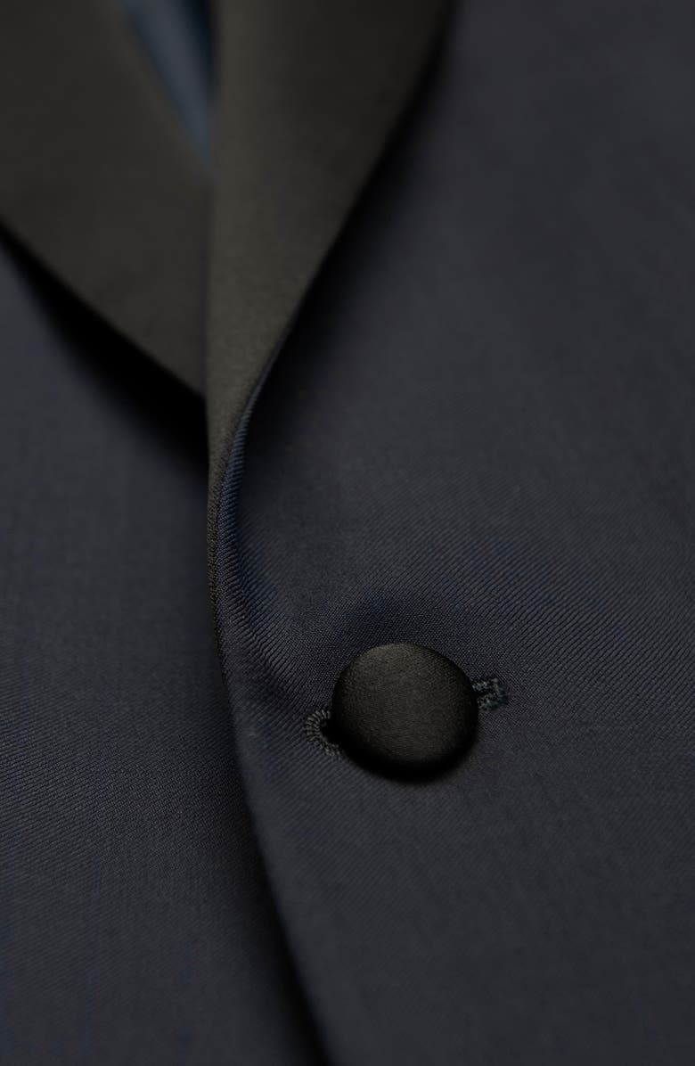 Samuelsohn Water Repellent Ice Wool Tuxedo, Alternate, color, Navy