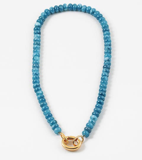 Montego Bay Stone Blue Gemstone Necklace