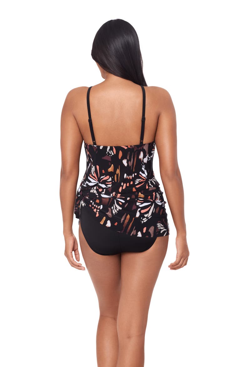 Chrysalis Parker Underwire One-Piece Swimsuit, Alternate, color, BLACK/ MULTI