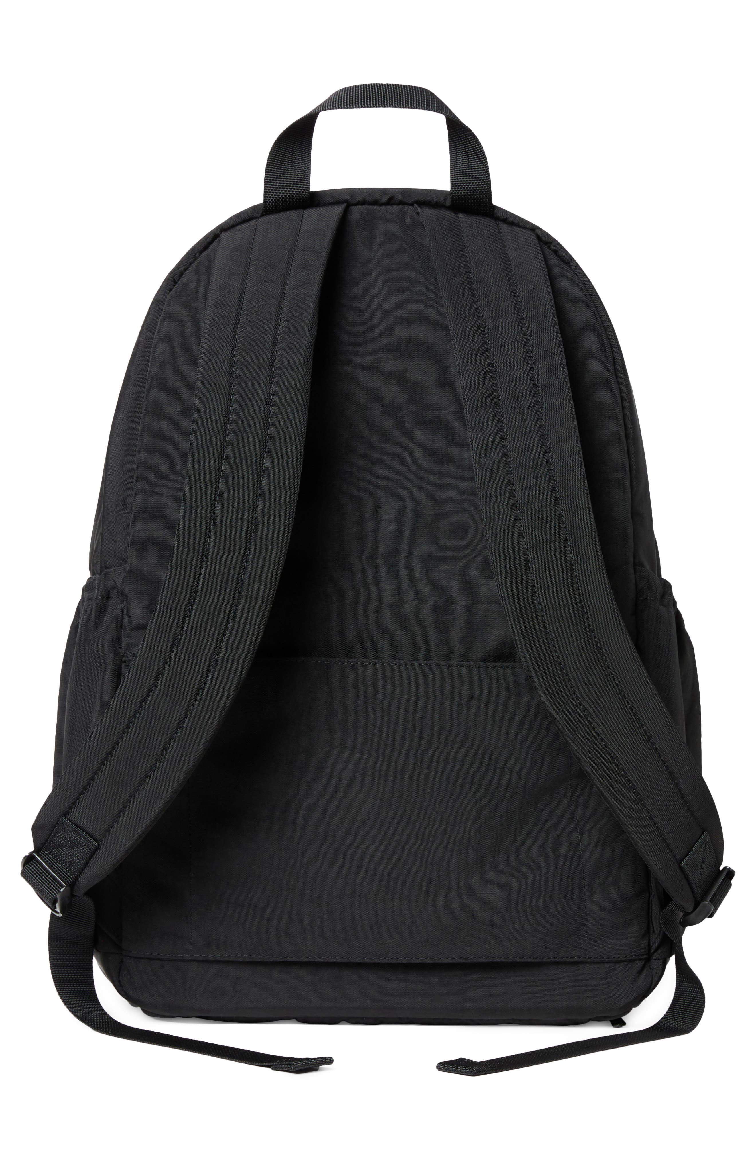 Stevie Nylon Backpack, Alternate, color, BLACK