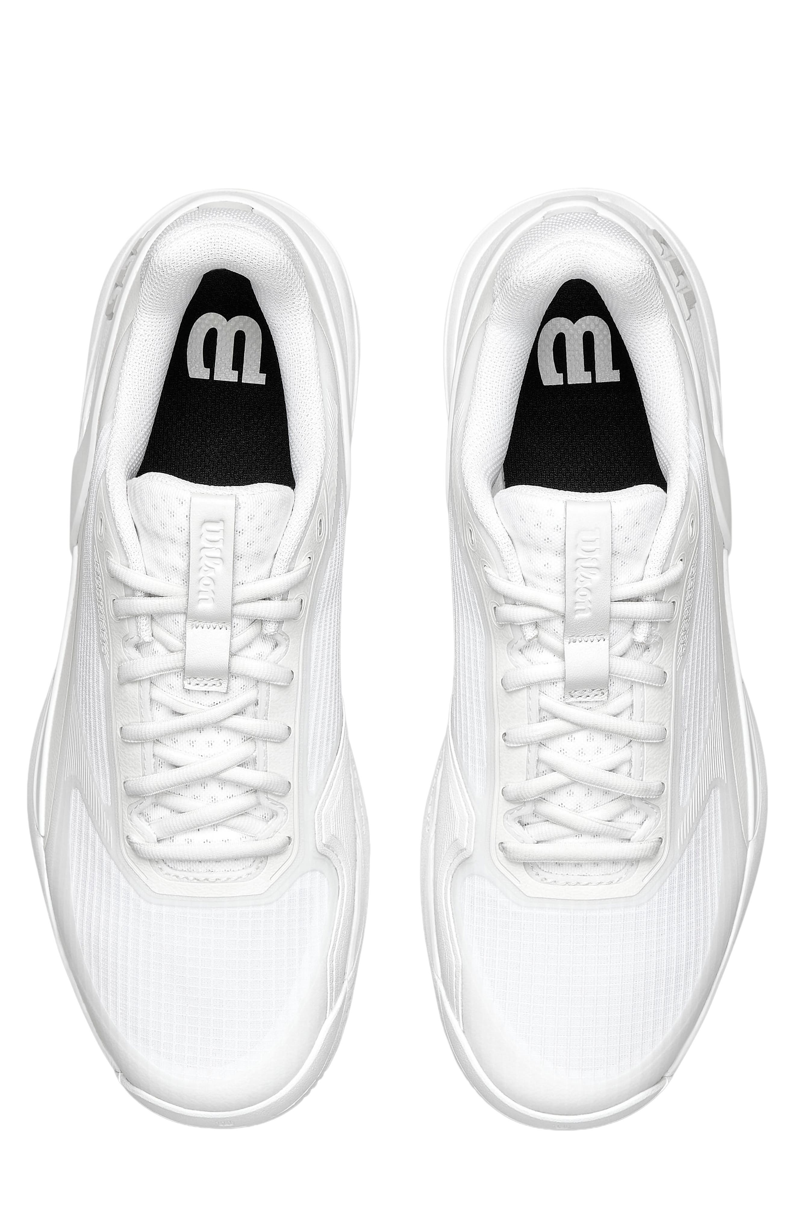 Rush Tour 5 Tennis Sneaker, Alternate, color, WHITE / WHITE / WHITE