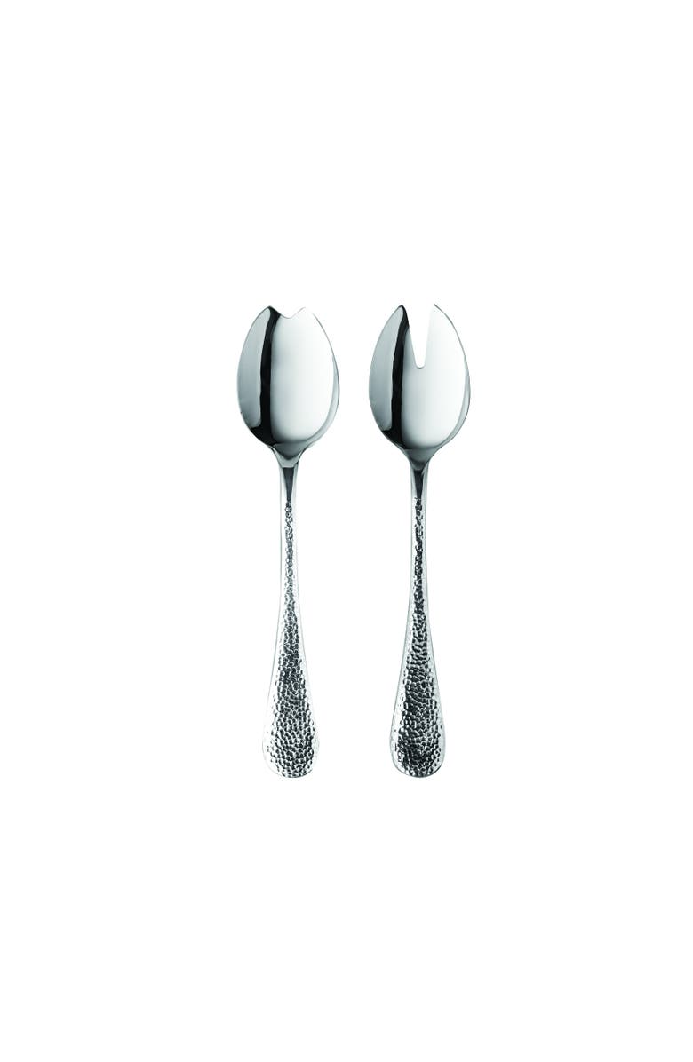 Mepra Epoque Salad Serving Set - 2 Pieces, Main, color, Silver