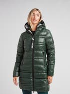 JACK1T R4D Tramline Hooded Puffer Coat
