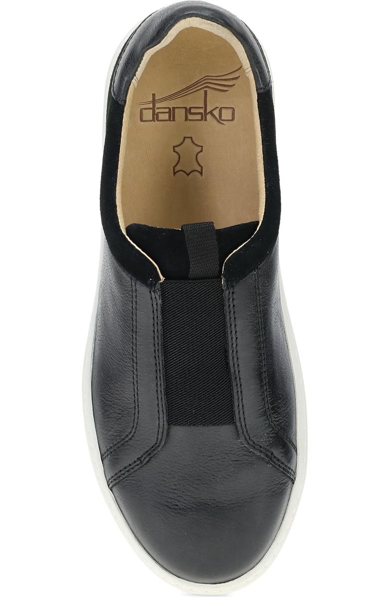 Dansko Jenn Slip-On Sneaker, Alternate, color, Black
