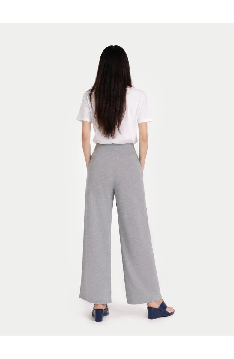 GOBI Mongolian Cashmere Wide-Leg Cashmere Pants, Alternate, color, High Rise