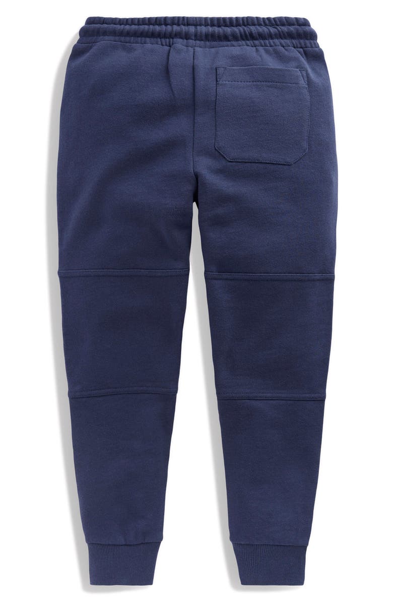 Mini Boden Kids' Warrior Knee Joggers, Alternate, color, Starboard Blue Stripe Knee