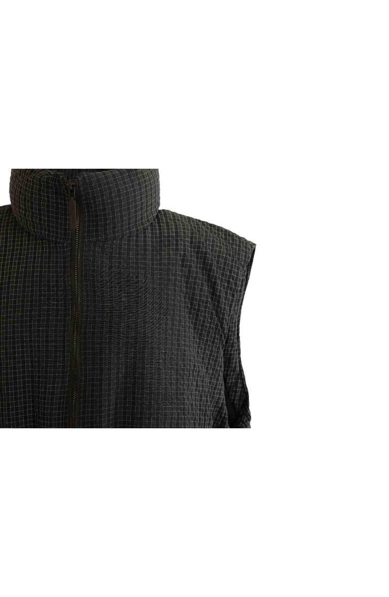 MOUSTACHE Grid-Pattern Quilted Vest, Alternate, color, Black