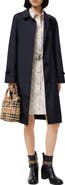 Burberry Long Belted Nylon Tickhill Car Coat