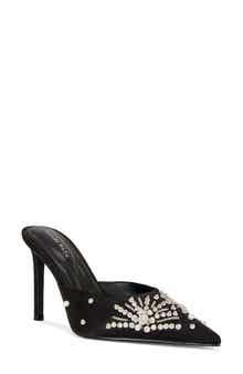 AZALEA WANG Angelica Pointed Toe Mule