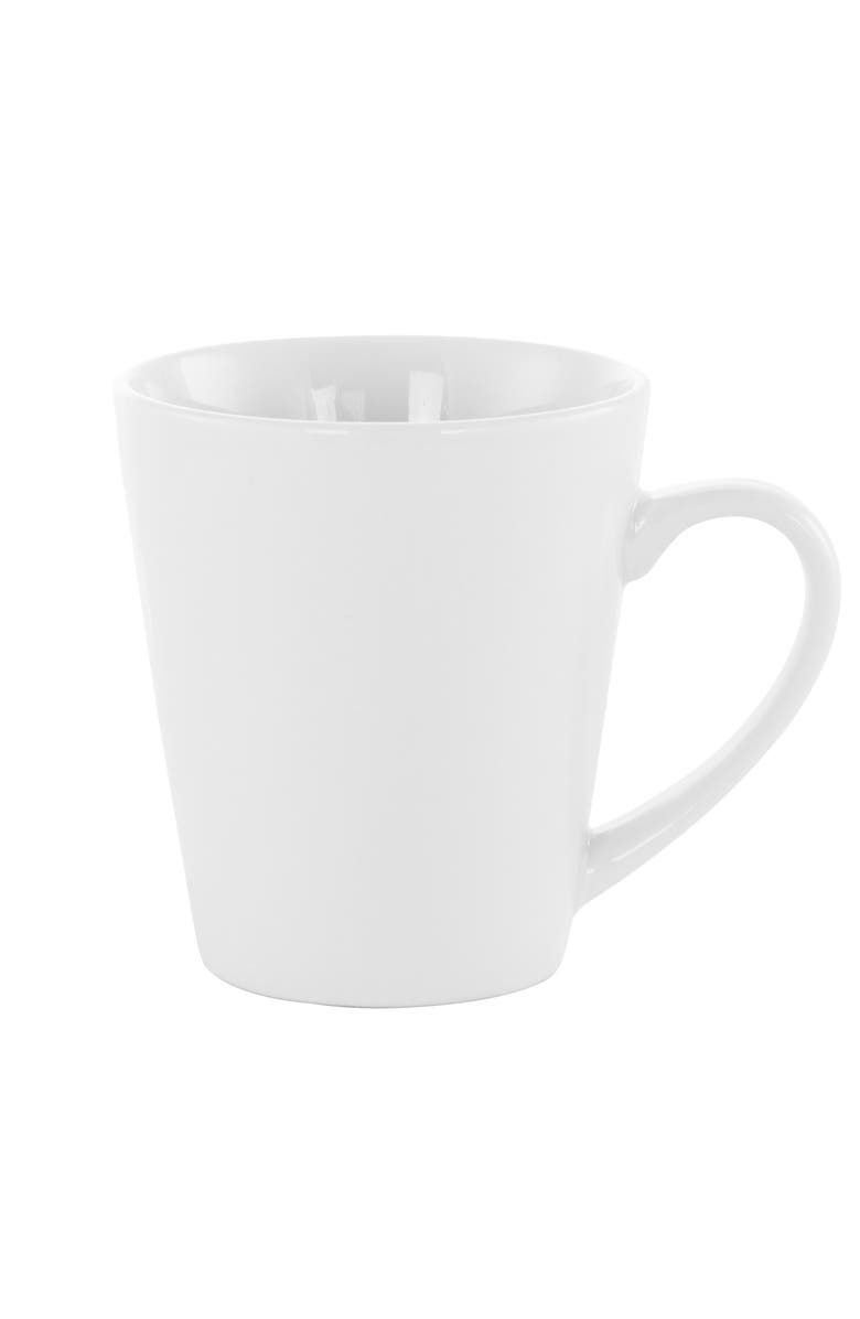 Gibson Noble Court 16 pc Dinnerware Set - White - Fine Ceramic, Alternate, color, White