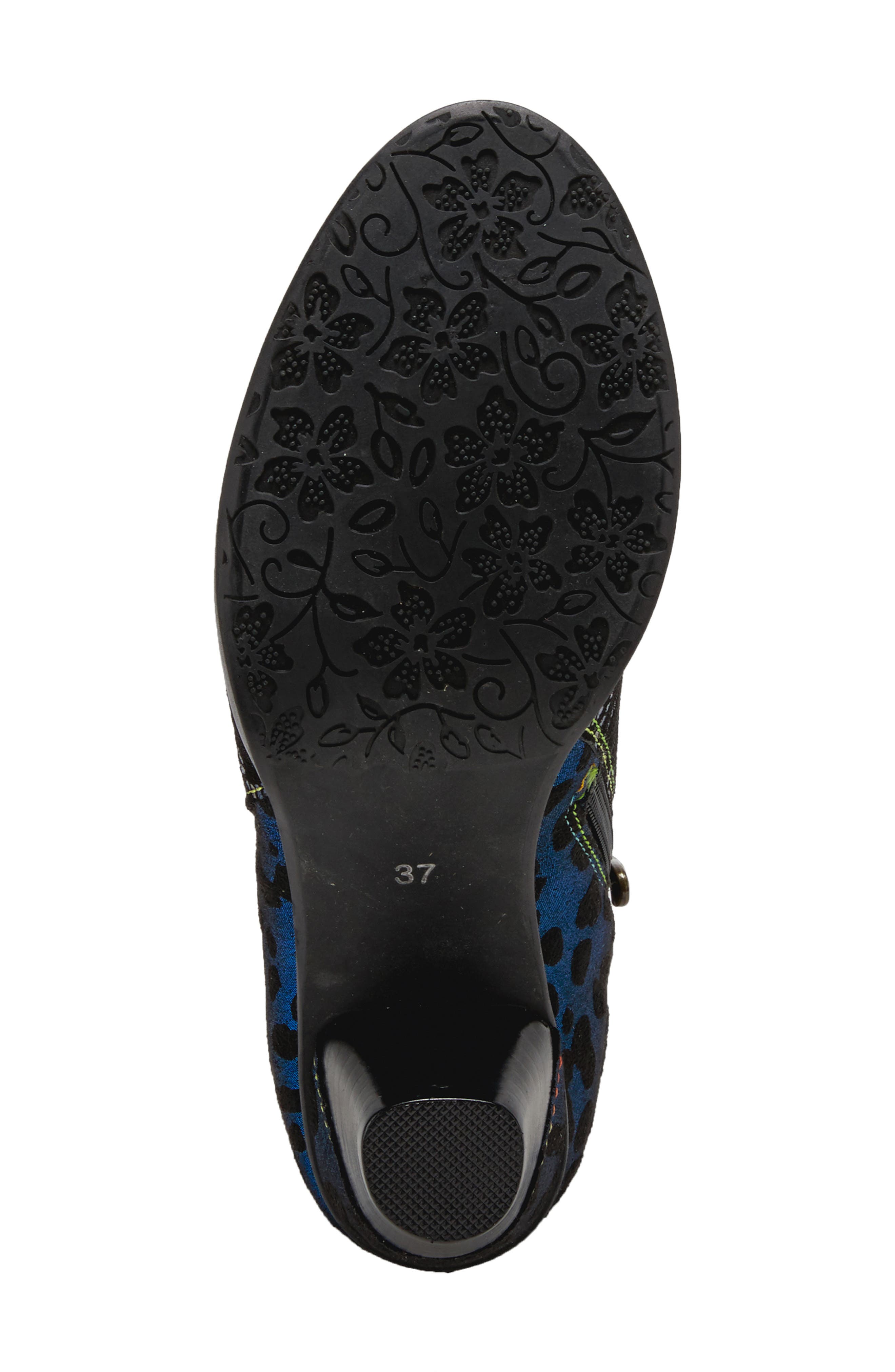 L'Artiste by Spring Step L'Artiste Dessa Bootie, Alternate, color, Navy Multi Suede