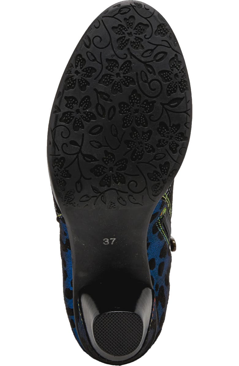 L'Artiste by Spring Step L'Artiste Dessa Bootie, Alternate, color, Navy Multi Suede