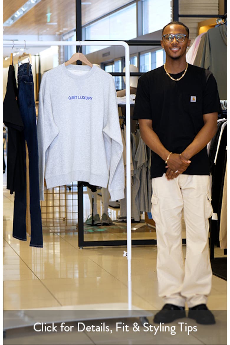 Quiet Luxury Crewneck Sweatshirt video