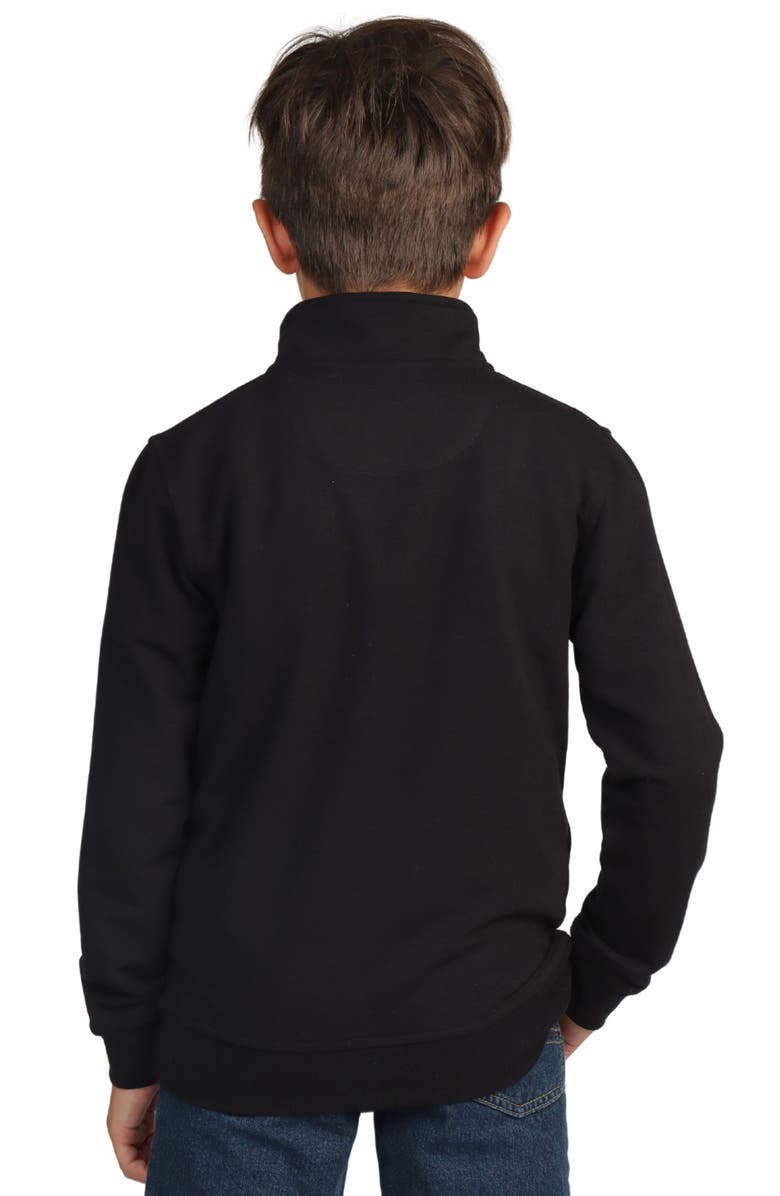 TailorByrd Kids' Sueded Fleece Quarter Zip Pullover, Alternate, color,