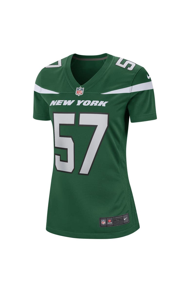 Nike Women's Nike C.J. Mosley Green New York Jets Player Jersey, Alternate, color, 