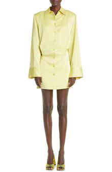 Margot Long Sleeve Mini Shirtdress
