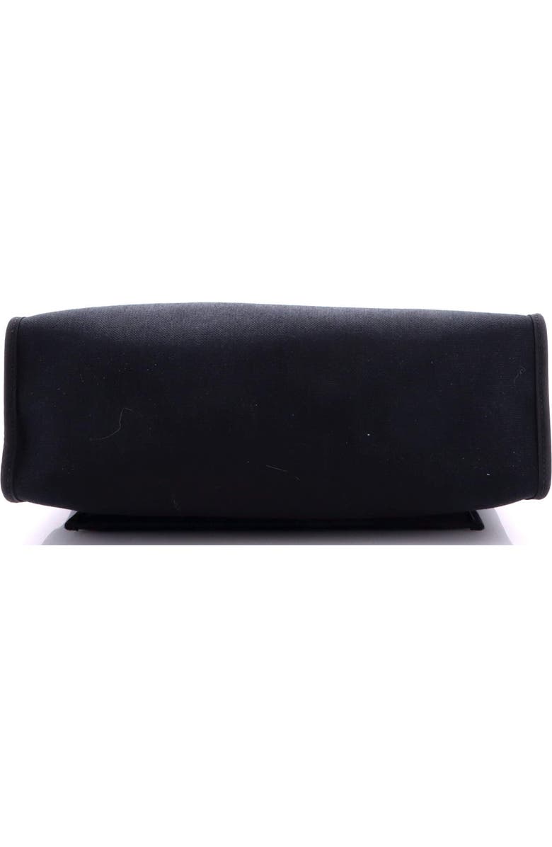 Pre-Owned Hermes Herbag Zip Leather and Toile 31, Alternate, color, Noir