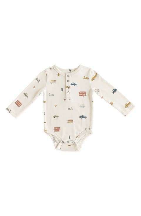 Henley Organic Cotton Bodysuit (Baby)