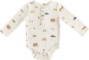 Pehr Henley Organic Cotton Bodysuit