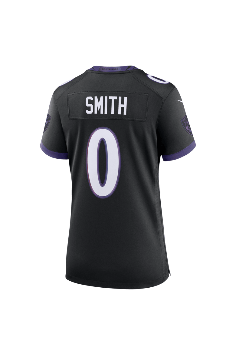 Women's Nike Roquan Smith Black Baltimore Ravens Alternate Game Jersey, Alternate, color, Black